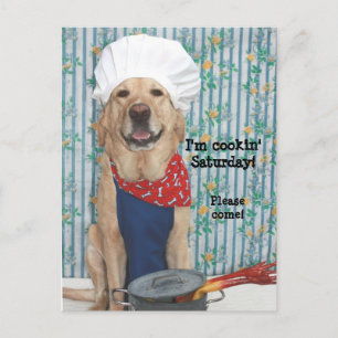 Convite de Cartão de Correio de CHURRASCO Personal