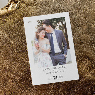 Convite de cartão de salvar o casamento I Casament