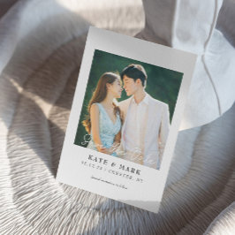 Convite de cartão de salvar o casamento I Casament