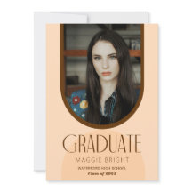 convite de casa aberta de foto de graduado em arqu