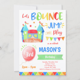 Convite de Casa de Rebote, Convites de Rebote