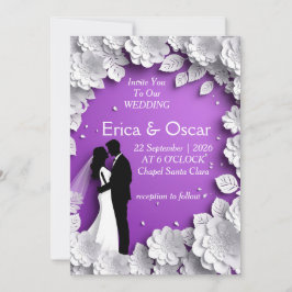 ✨ Convite de Casal para o Dia da Recepção ✨