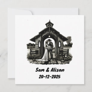 Convite de casamento