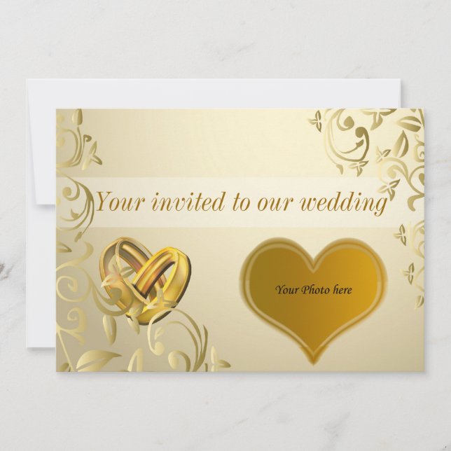 Convite de casamento (Frente)