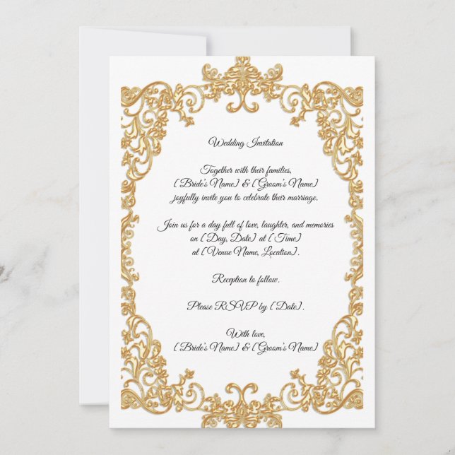 Convite de Casamento (Frente)