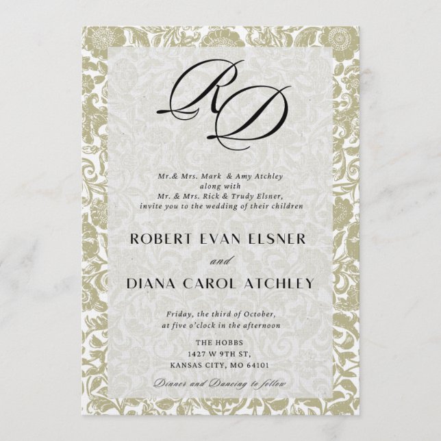Convite de Casamento (Frente)