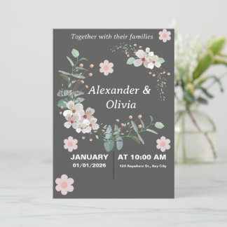 Convite de Casamento