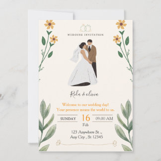 Convite de Casamento