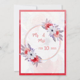 Convite de casamento