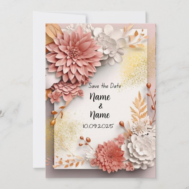 Convite de casamento (Frente)