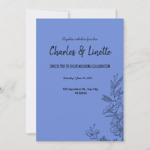convite de casamento