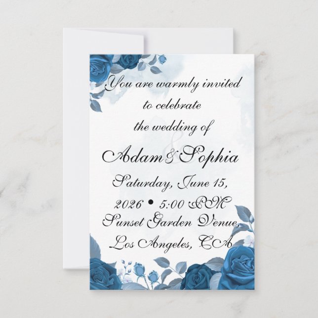 Convite de Casamento (Frente)