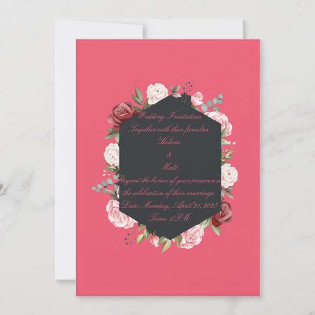 Convite de Casamento (Frente)