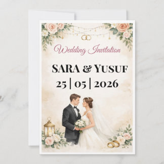 Convite de Casamento