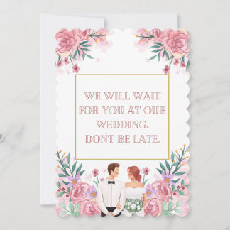 convite de casamento