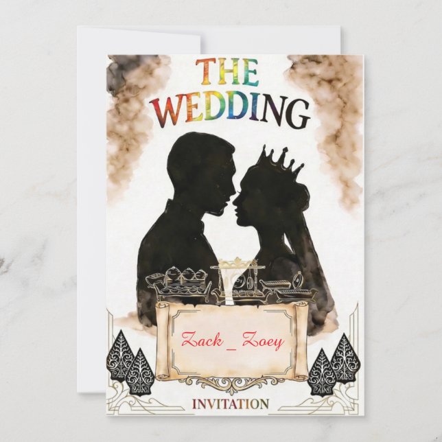 Convite de Casamento  (Frente)