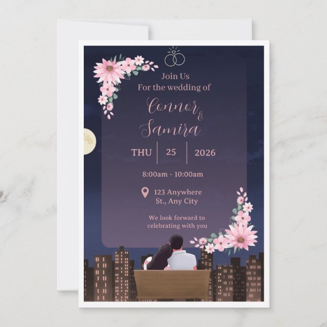 Convite de casamento (Frente)