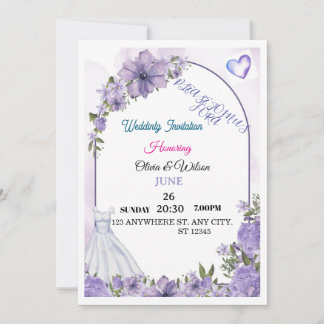 convite de casamento 