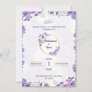Convite de Casamento