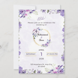 Convite de Casamento
