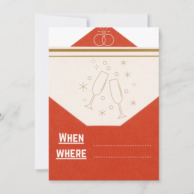 Convite de casamento (Frente)