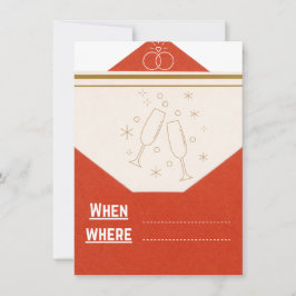 Convite de casamento