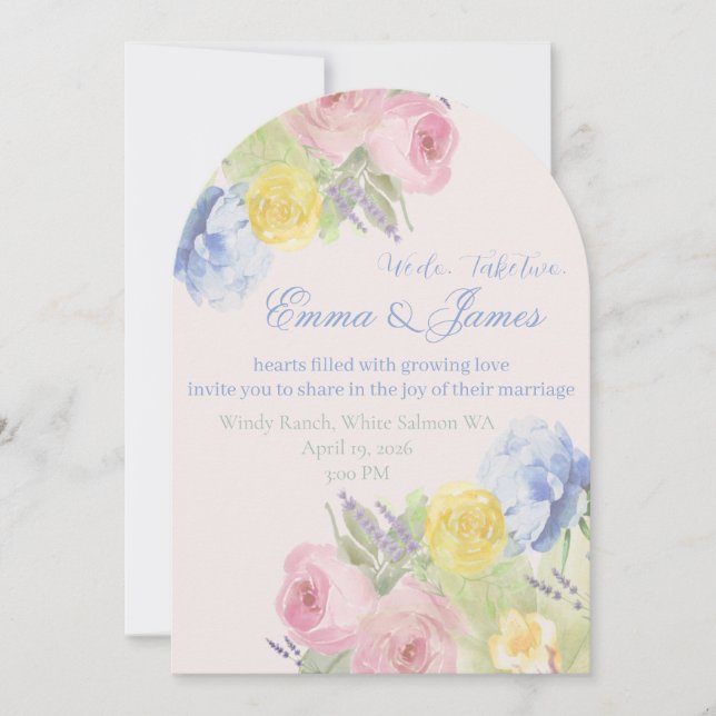 Convite de Casamento (Frente)