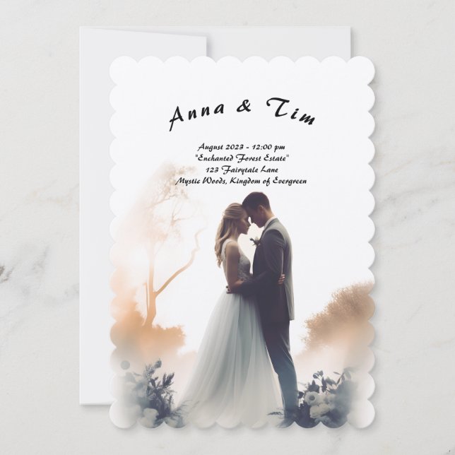 Convite de casamento (Frente)
