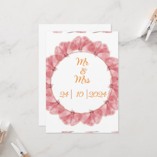 Convite de casamento