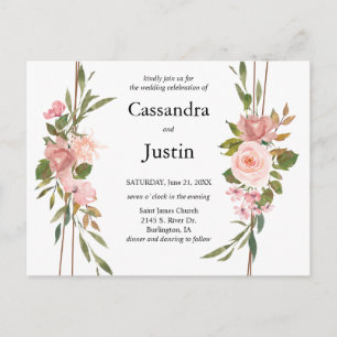 Convite de casamento