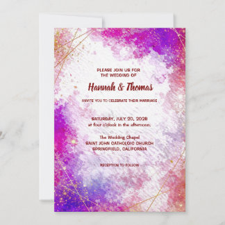Convite de Casamento