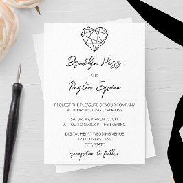 Convite de casamento