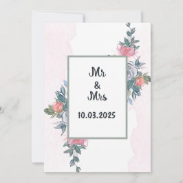 Convite de casamento