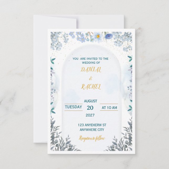 Convite de Casamento (Frente)