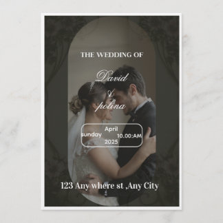 Convite de Casamento