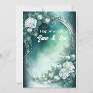 Convite de casamento