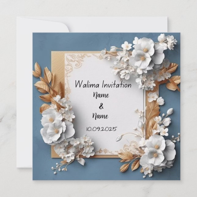 Convite de casamento (Frente)