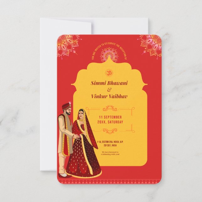 Convite de casamento (Frente)