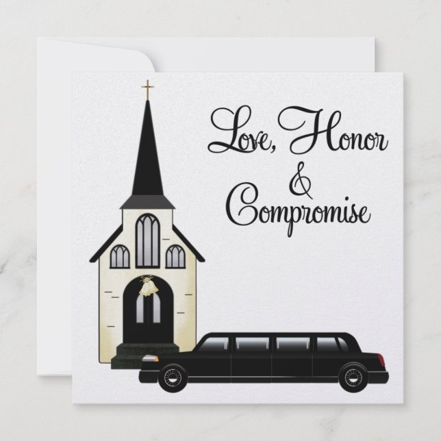 Convite De Casamento (Frente)