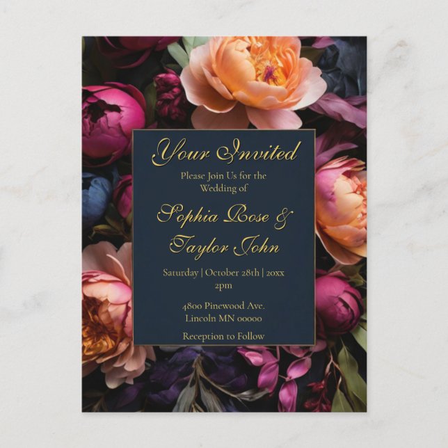 Convite de casamento (Frente)
