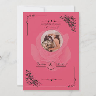 convite de casamento