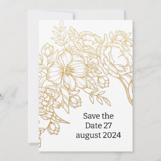 Convite de Casamento