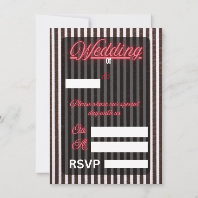 Convite de casamento (Frente)