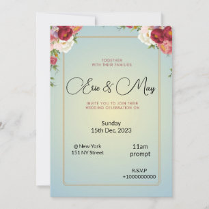 Convite De Casamento