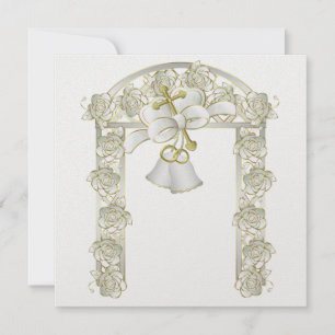 Convite de Casamento 5.25" x 5.25"