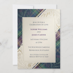 Convite de Casamento Aquarela Pastel Iridescente