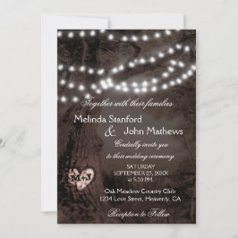 Convite De Casamento | Árvore de luzes