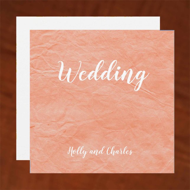 Convite De Casamento. Belo Efeito Pergaminho. (Criador carregado)