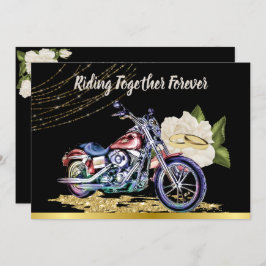 Convite de Casamento Biker