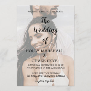 Convite De Casamento Bonito